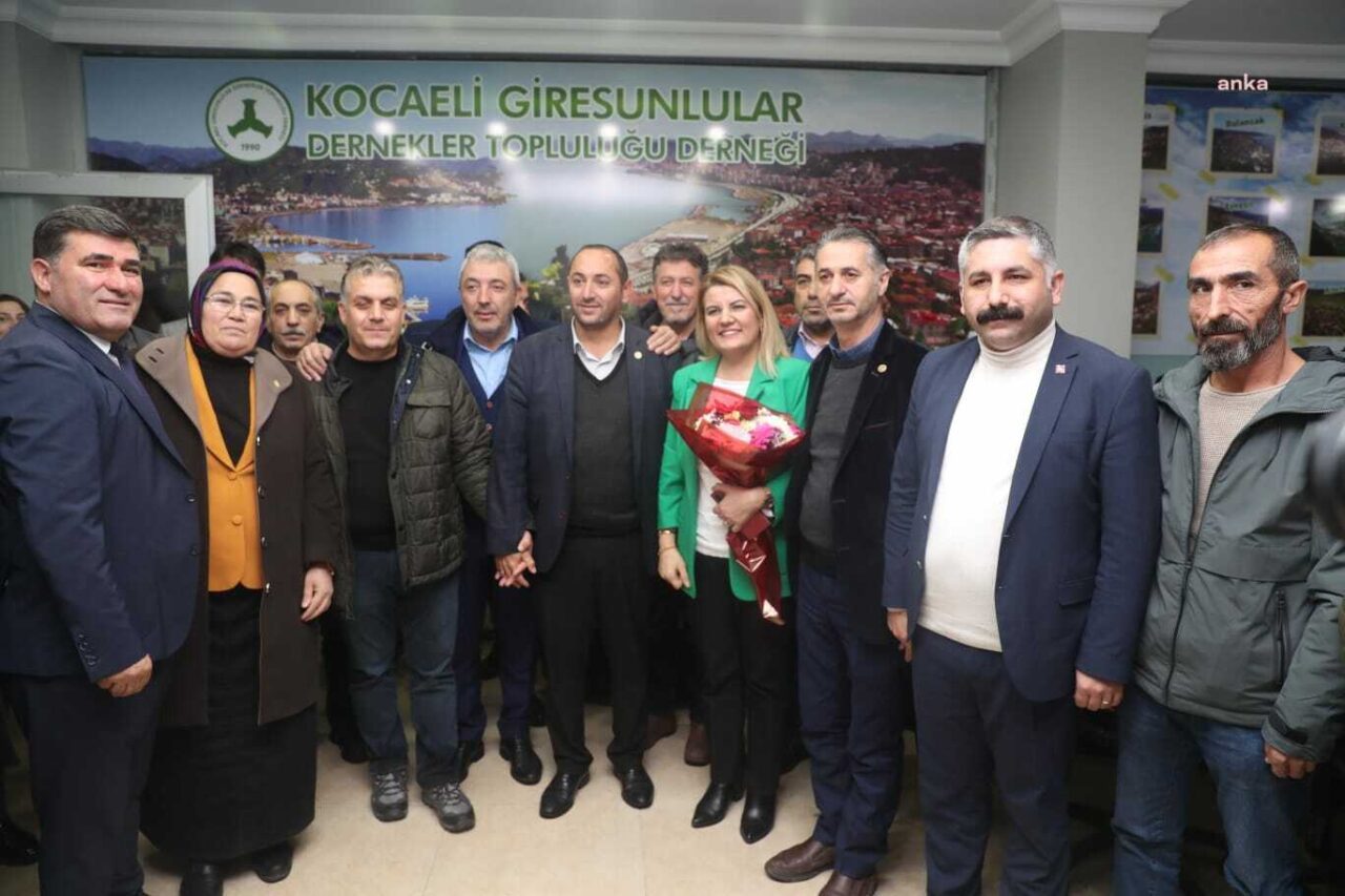 KOCAELİ GİRESUNLULAR DERNEKLER TOPLULUĞU DERNEĞİ’NDEN BAŞKAN HÜRRİYET’E COŞKULU KARŞILAMA