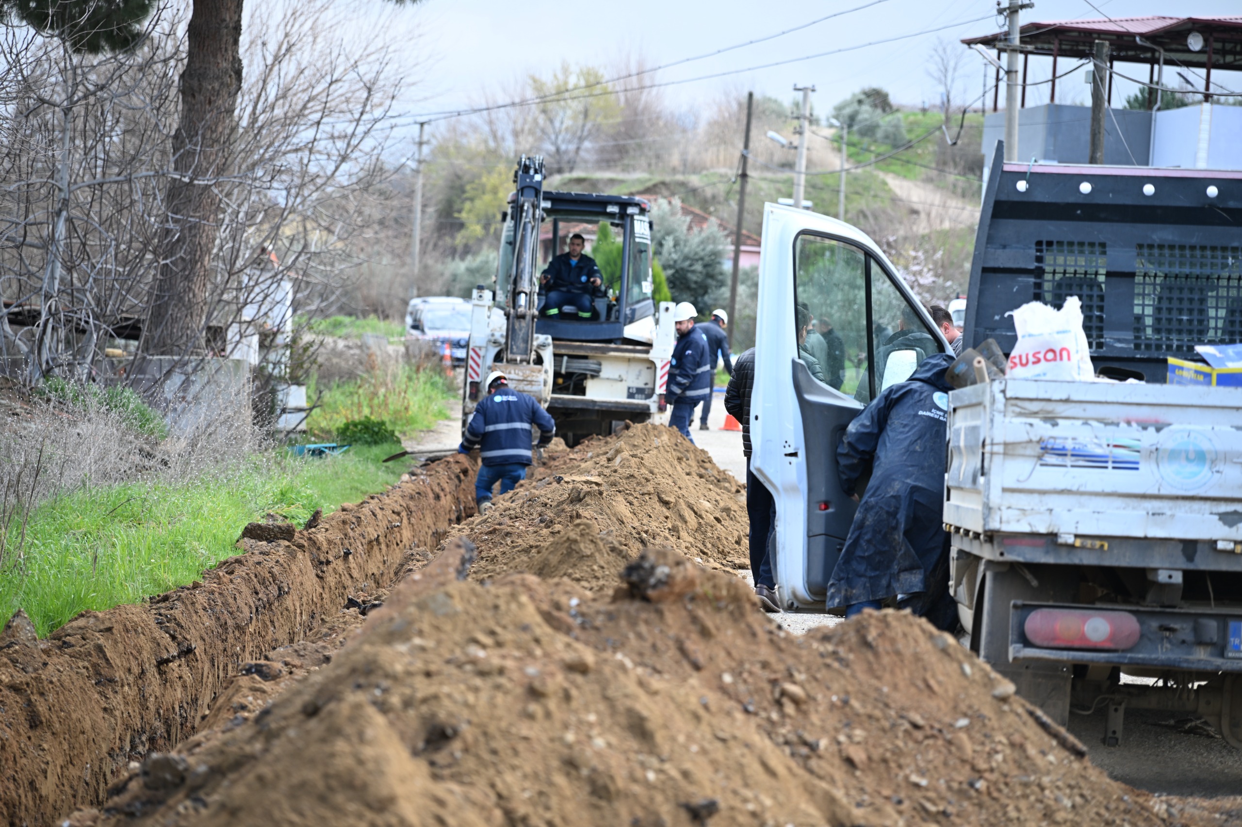 Alaşehir Delemenler’de 40 Yıllık Su Çilesi Son Buluyor (5)