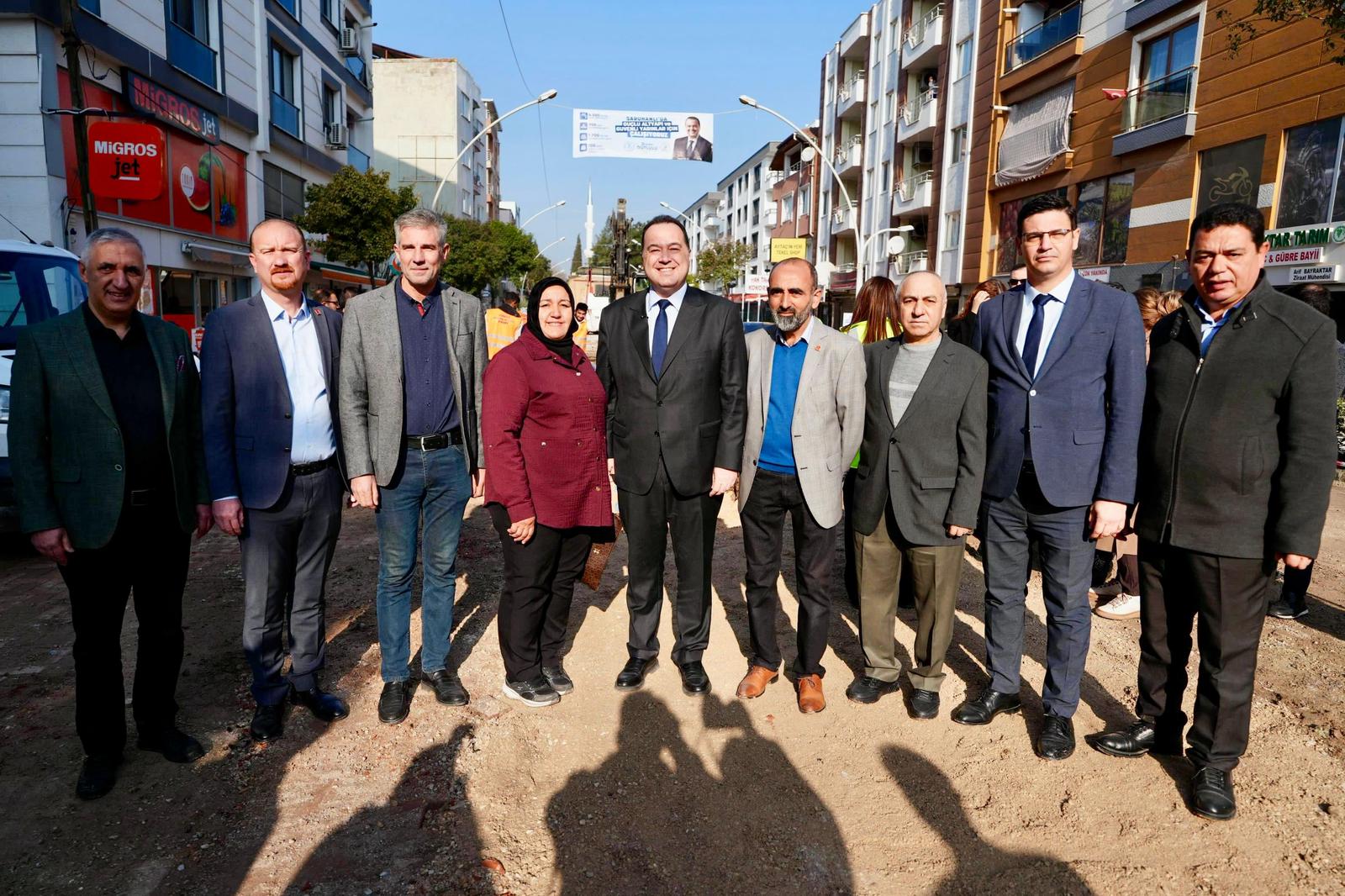 Başkan Dutlulu 22 Milyon TL’lik Altyapı Çalışmalarını İnceledi (1)