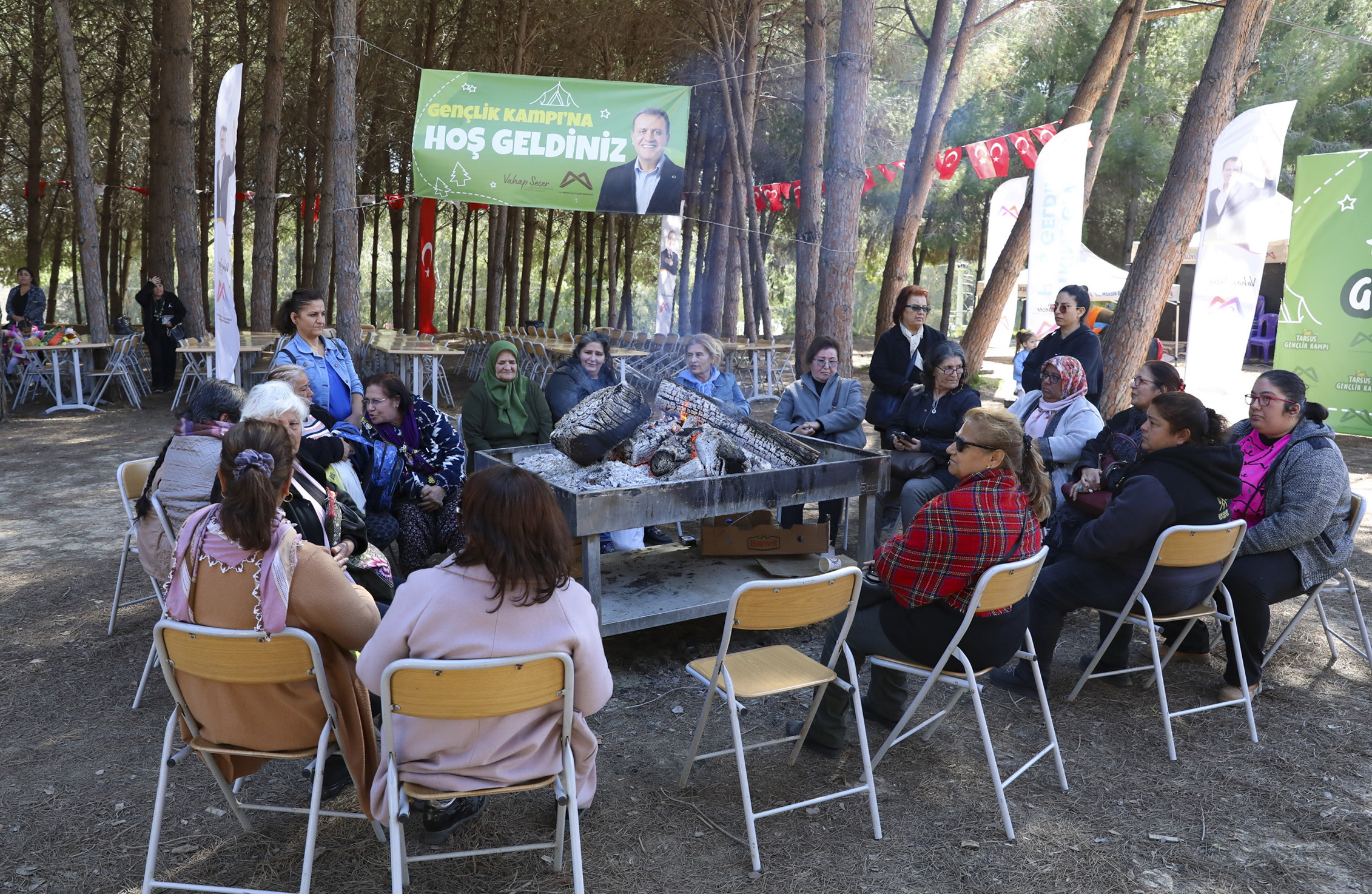 MERSİN BÜYÜKŞEHİR, TARSUS GENÇLİK KAMPI’NDA ÜÇ KUŞAĞI BİR ARAYA GETİRDİ  (7)