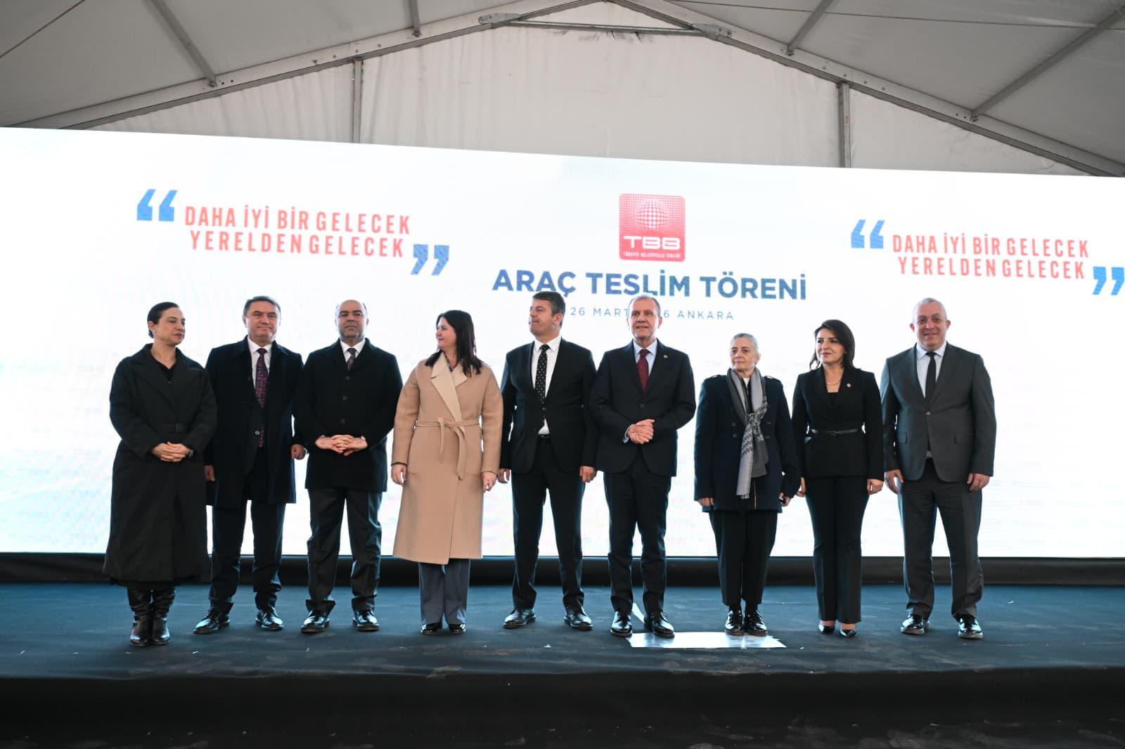 BAŞKAN SEÇER, TBB TARAFINDAN DÜZENLENEN ‘ARAÇ TESLİM TÖRENİ’NE KATILDI (4)