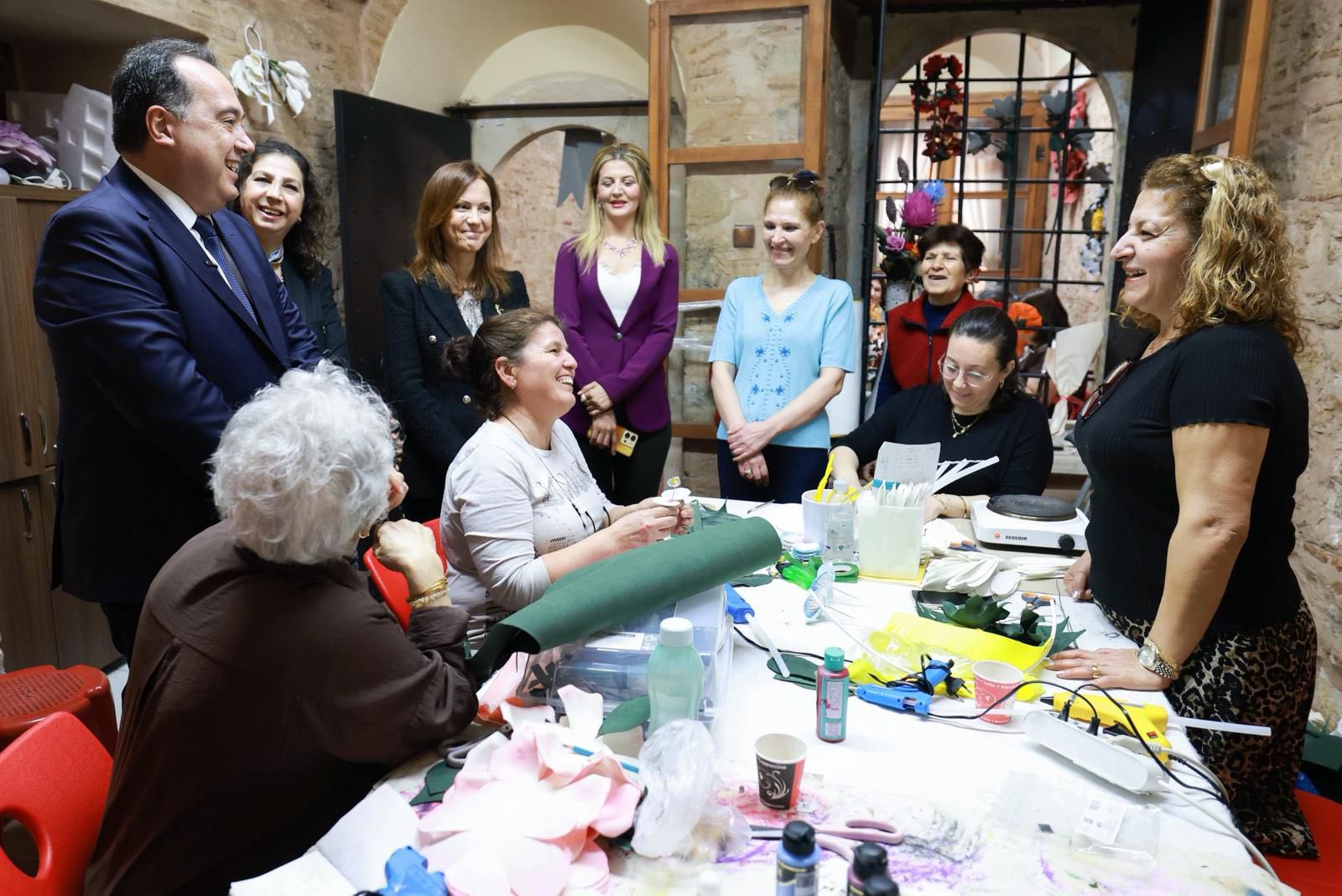 Başkan Dutlulu, MASMEK Atölyelerini Ziyaret Etti (14)