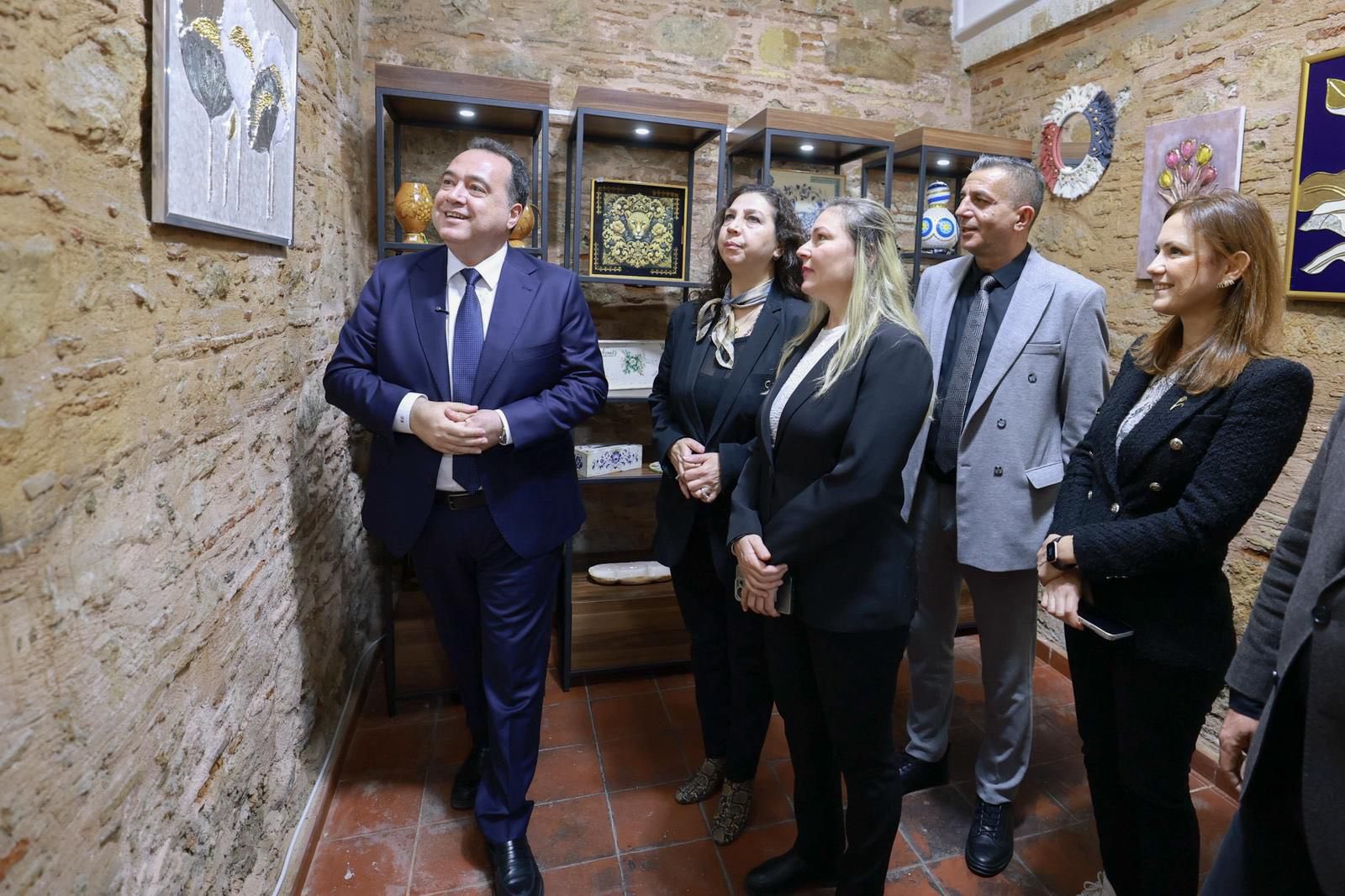 Başkan Dutlulu, MASMEK Atölyelerini Ziyaret Etti (17)