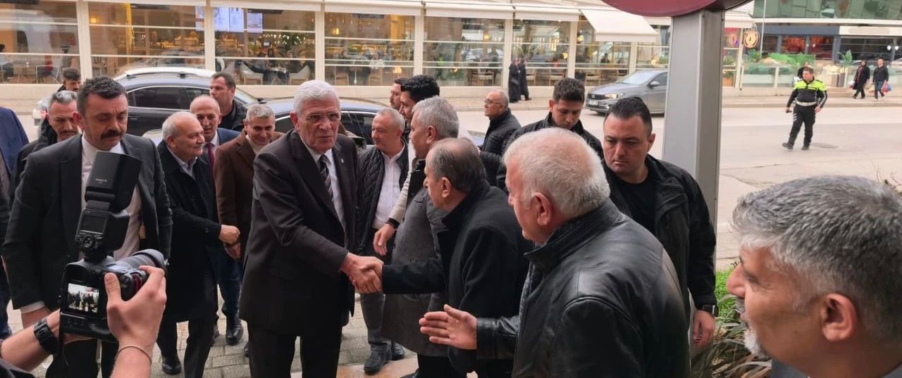 İyi Parti Genel Başkanı Müsavat Dervişoğlu İnegöl’de