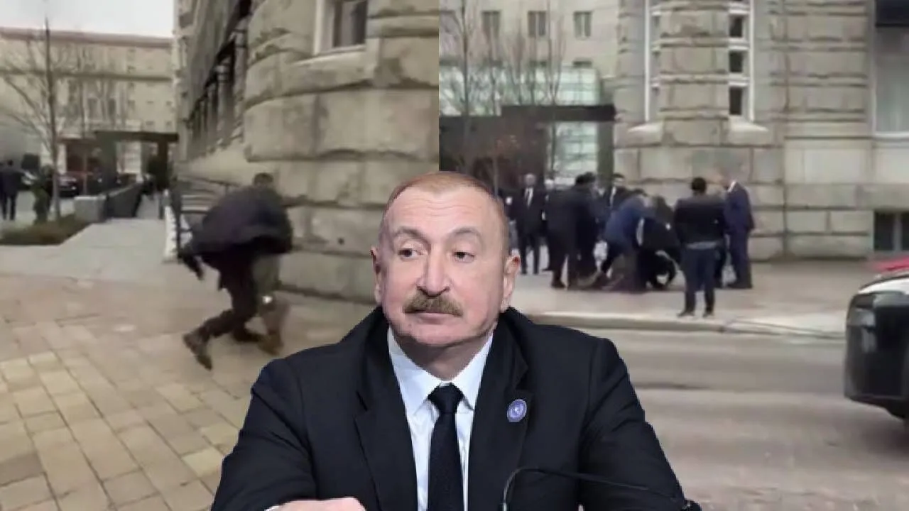 ABD’de, Cumhurbaşkanı Aliyev’e yönelik protesto