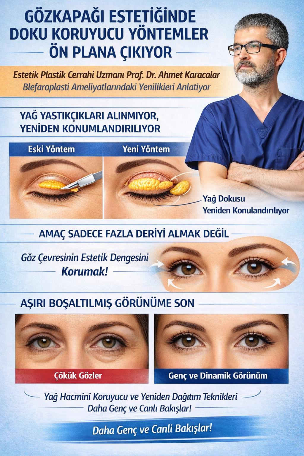 Göz kapağı estetiğinde yeni dönem