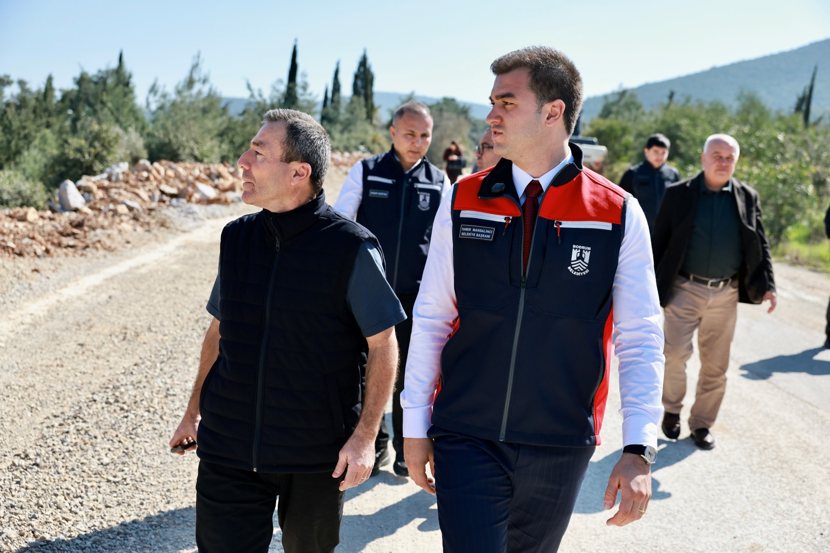 Bodrum: "Altyapı Yatırımları Yerinde İncelendi"