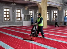 Çerkezköy: "İBADETHANELERDE TEMİZLİK ÇALIŞMASI YAPILIYOR"