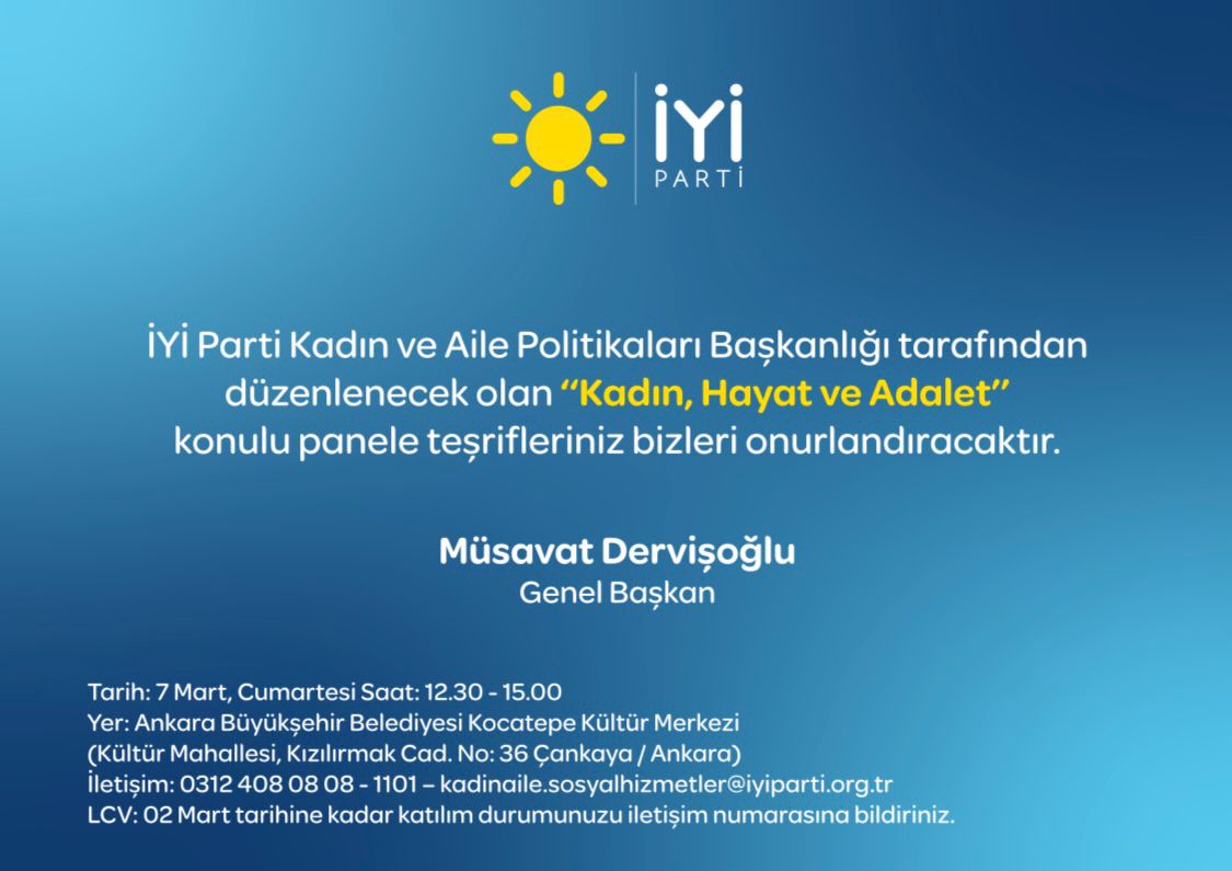 "Kadın, Hayat ve Adalet"