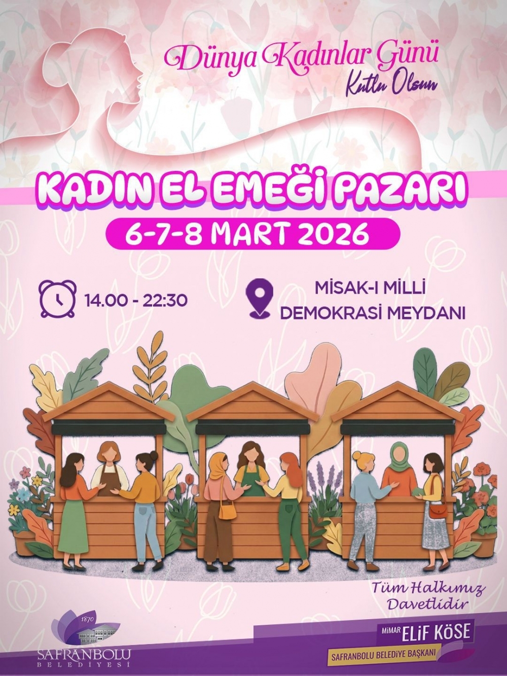 Safranbolu’da 8 Mart: "Emek ve sanatla hak mücadelesi"