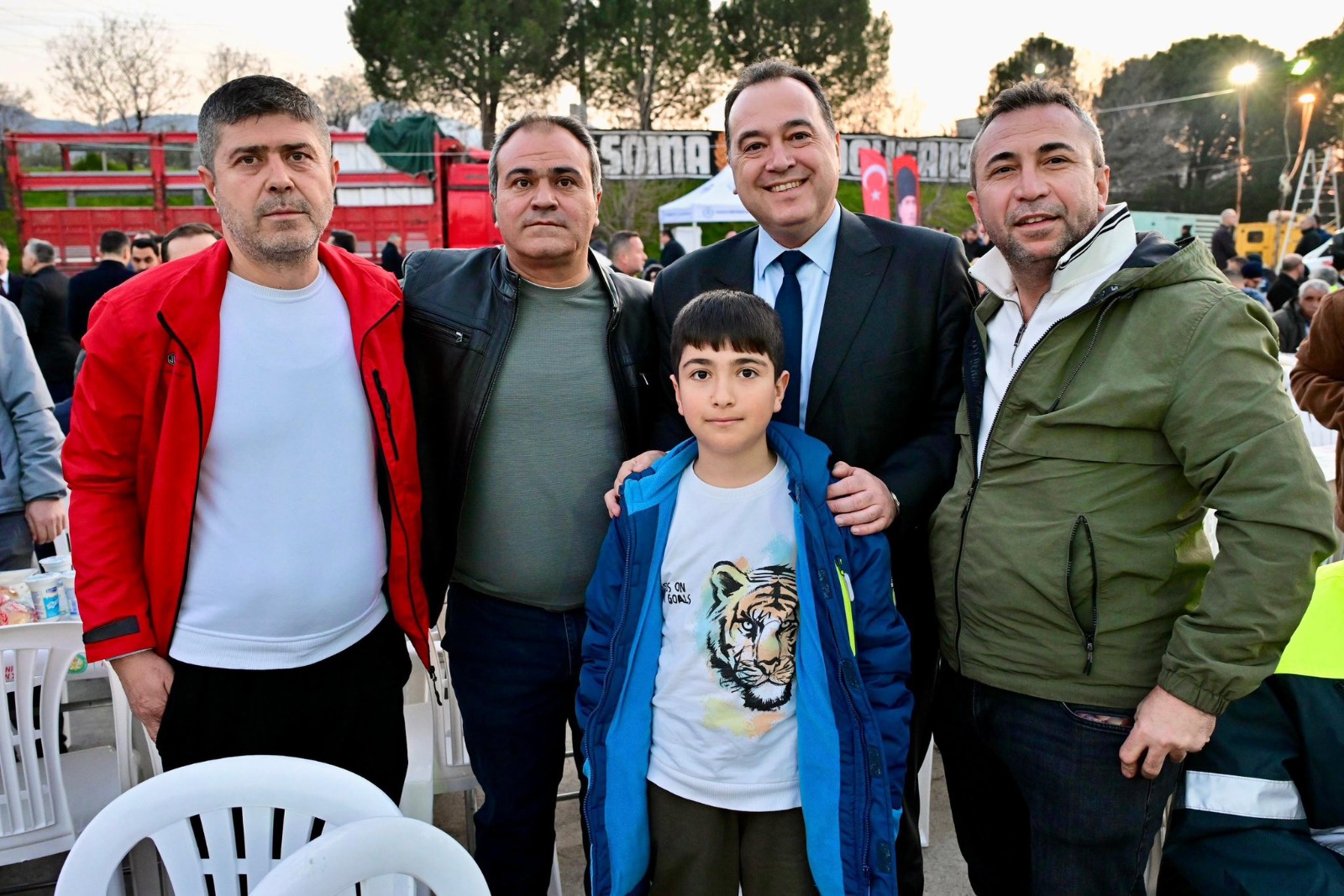 "Büyükşehir’den Soma Termik Santrali İşçilerine Anlamlı İftar"