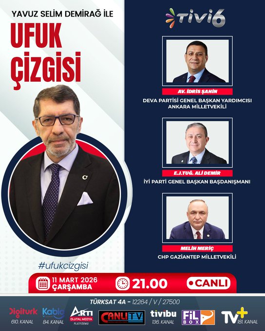 "Ufkunuzu Açacak Konu ve Konuklarıyla Tivi6'da"