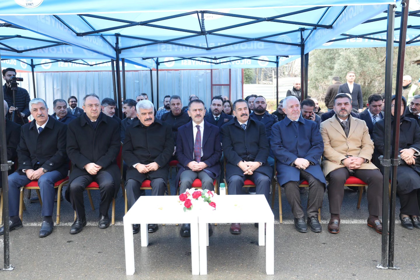 "DİLOVASI MÜFTÜLÜK BİNASININ TEMELİ ATILDI"