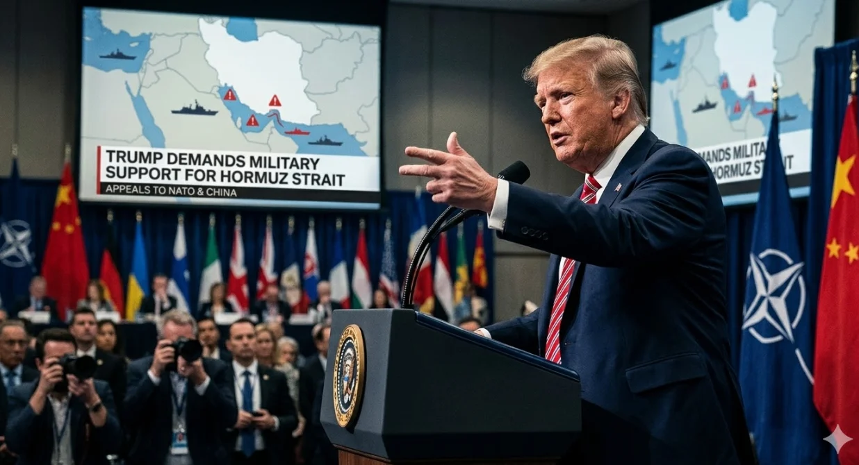 “Şimdi de NATO’yu tehdit etti.”