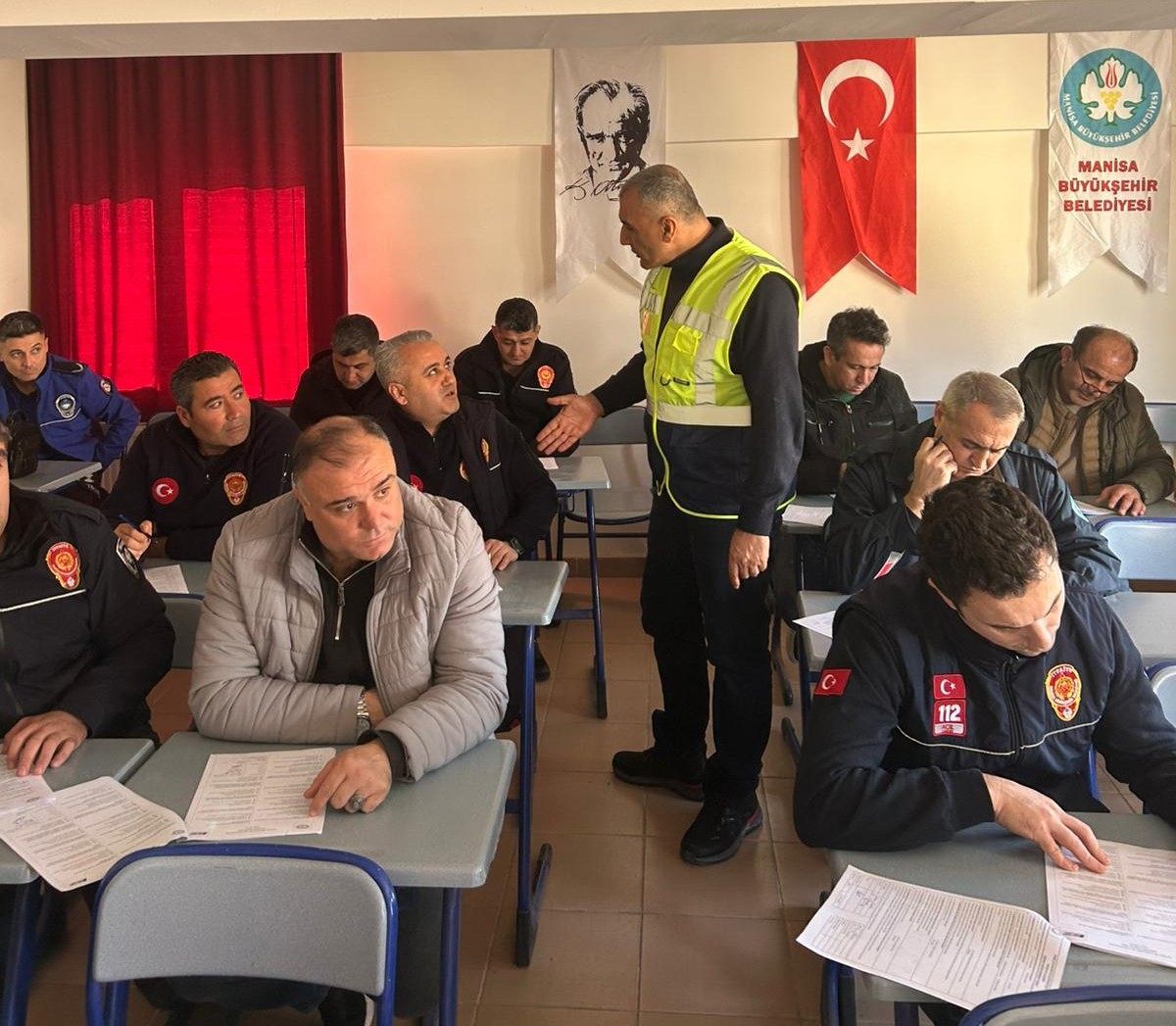 "Personele Güvenli Çalışma Eğitimi Verildi"