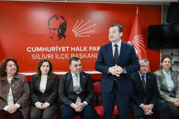 "Başkan Balcıoğlu, CHP Silivri İlçe Başkanlığı’nda bayramlaşma programına katıldı"