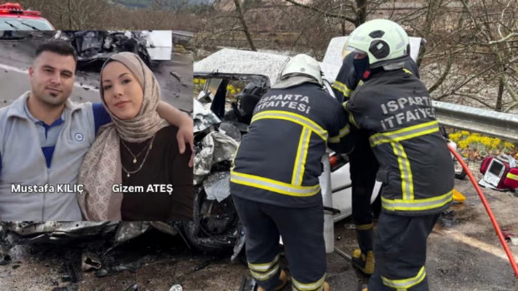 Isparta-Antalya Karayolu’nda Feci Kaza: Nişanlı Çift Hayatını Kaybetti