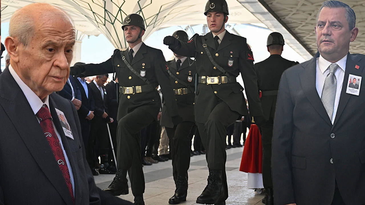 “ASELSAN şehitlerinin cenaze töreninde yan yana saf tuttular"