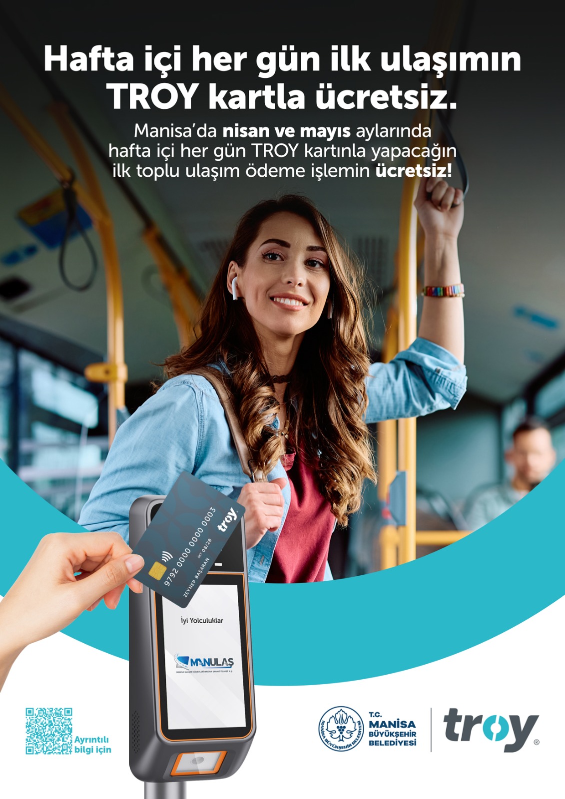 "Toplu Ulaşımda Vatandaşlara TROY Kart Avantajı"