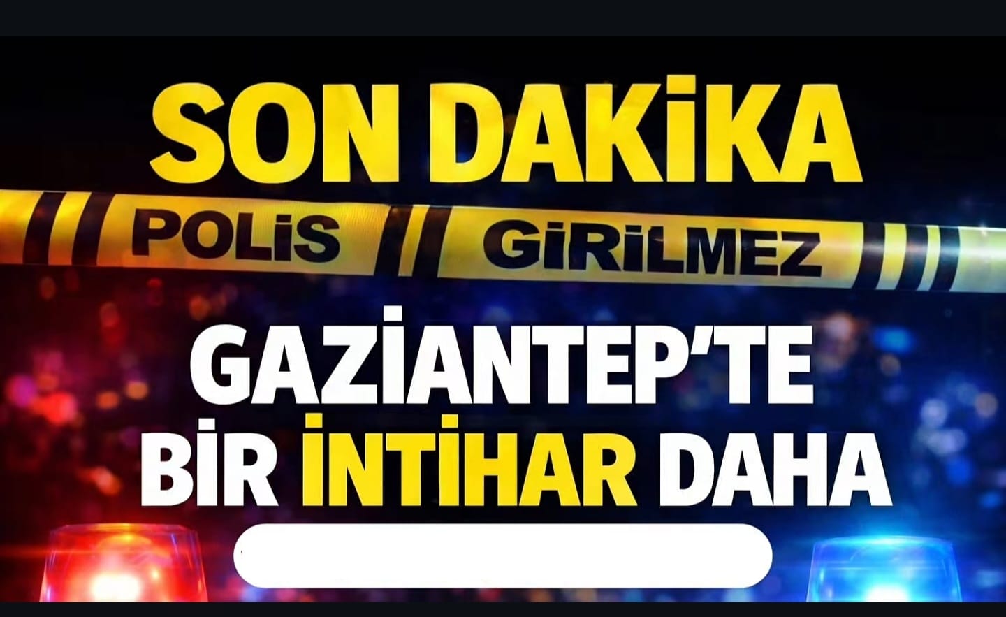Son Dakika! "Gaziantep’te Mezarlıkta Şok İntihar"