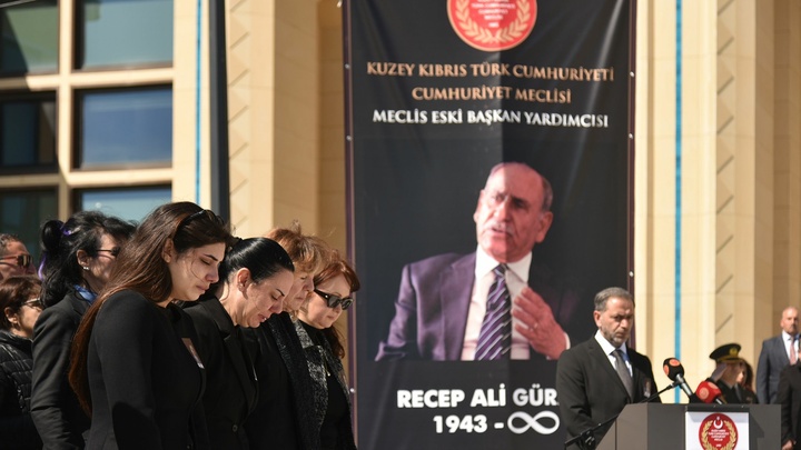 “Recep Ali Gürler son yolculuğuna uğurlandı.”