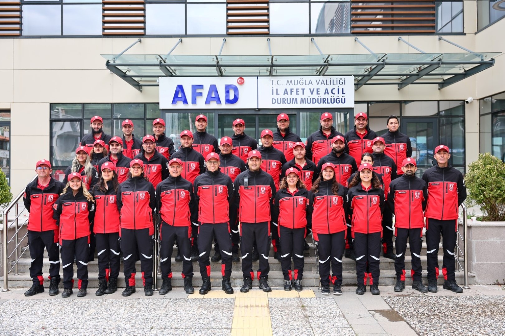 "Bodrum Belediyesi BAK Ekibine AFAD Akreditasyon Arması"