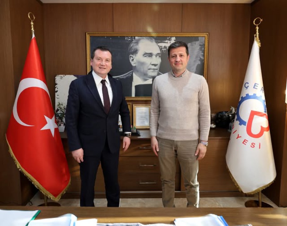 "Başkan Balcıoğlu, Çerkezköy Belediye Başkanı Akay’ı ziyaret etti"