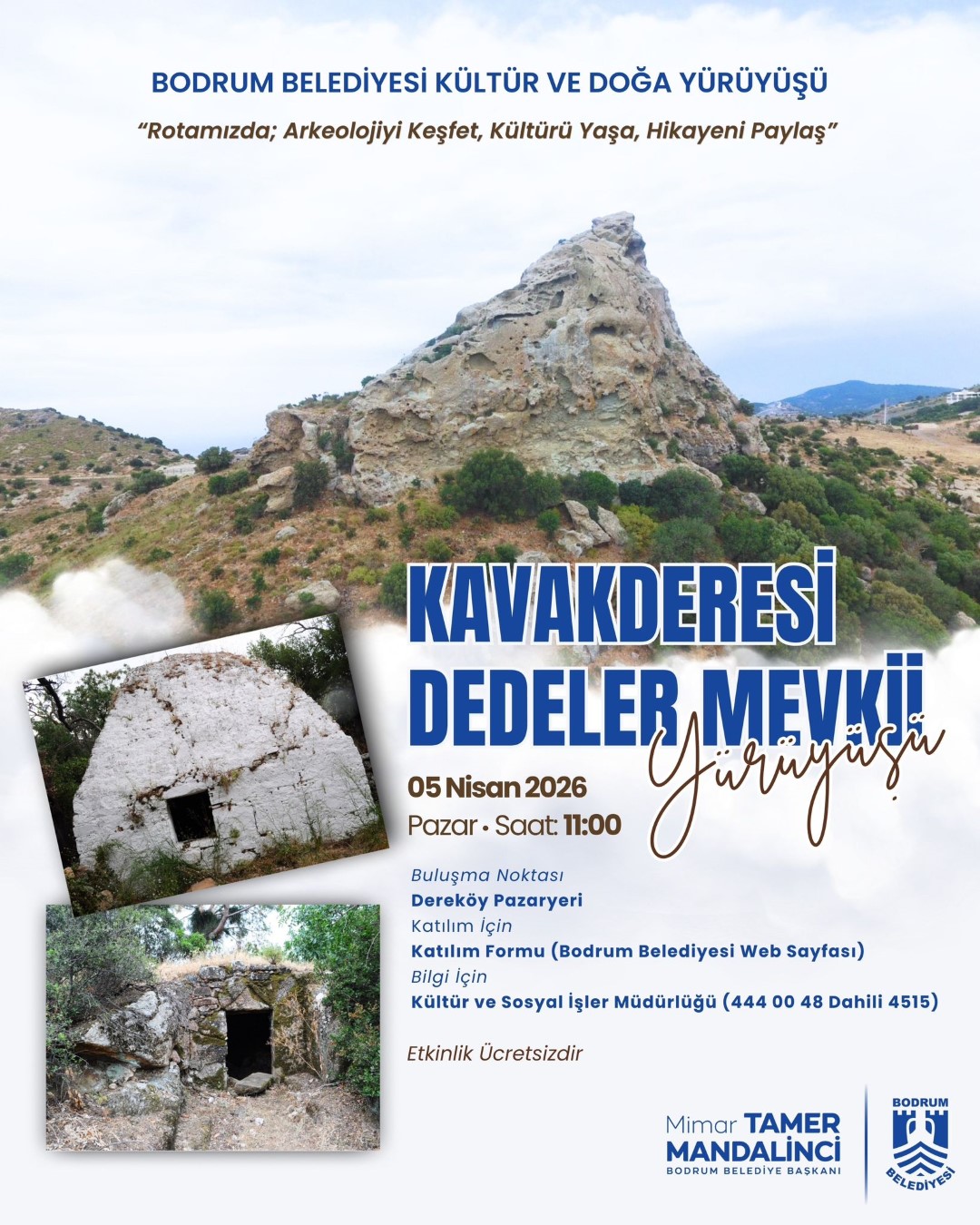 Bodrum Belediyesi: "Kültür ve Doğa Yürüyüşleri Devam Ediyor"