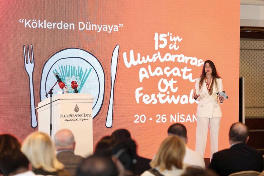 "15. Uluslararası Alaçatı Ot Festivali İstanbul lansmanında tanıtıldı"