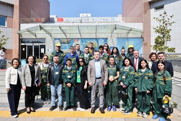 "Başkan Balcıoğlu, Sitovo’dan gelen öğrencileri ağırladı"