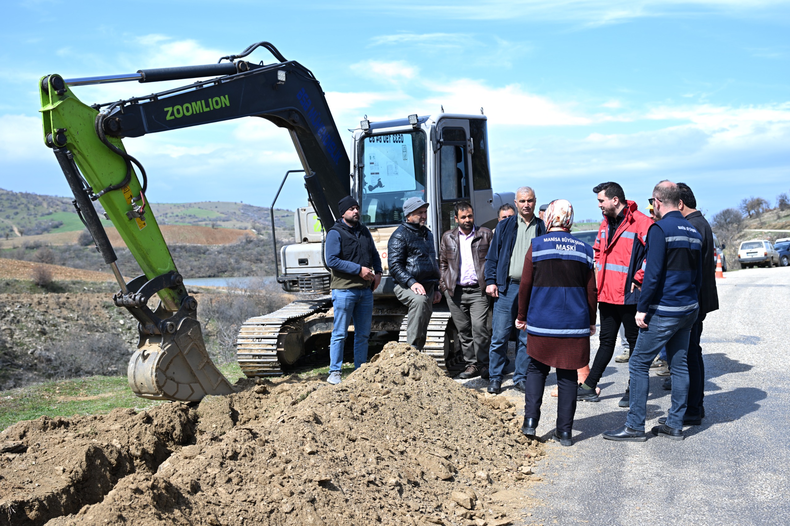 Kula’da 10 Yıllık Taşıma Su Çilesi Son Buluyor.