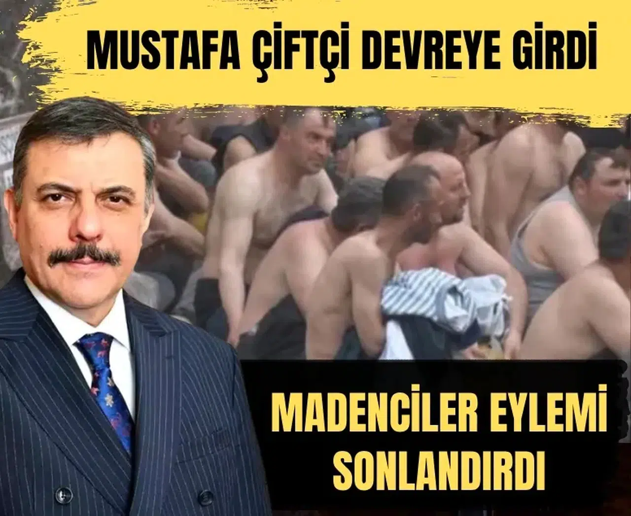Doruk Madencilik işçileri eylemi uzlaşmayla sonlandırdı
