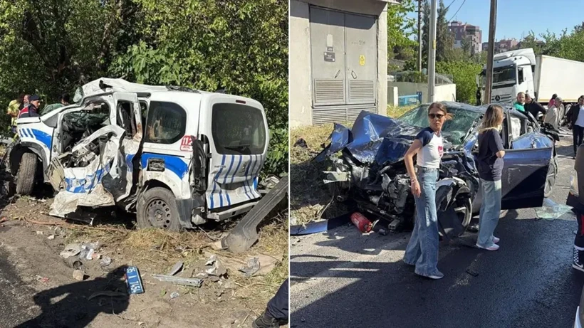 İzmir'de freni arızalanan tır 6 araca çarptı: Ölü ve yaralılar var