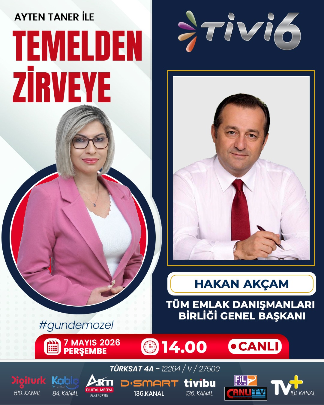 TİVİ6’da “Temelden Zirveye” Programı Yayında