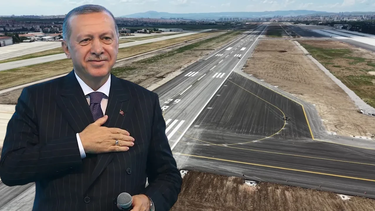 Başkentte tarihi gün  📍 Yenilenen Ankara Havalimanı'na ilk inişi Cumhurbaşkanı Erdoğan yaptı