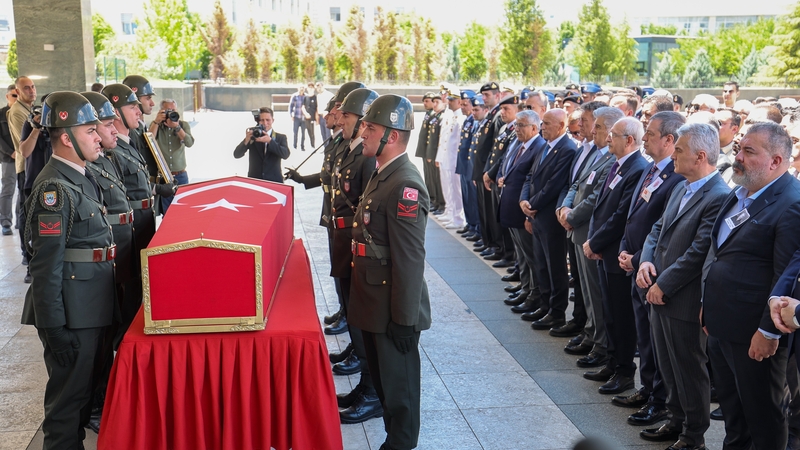 CHP Genel Başkanı Kemal Kılıçdaroğlu, Fevzi Tunç Türeli'nin Cenaze Törenine Katıldı