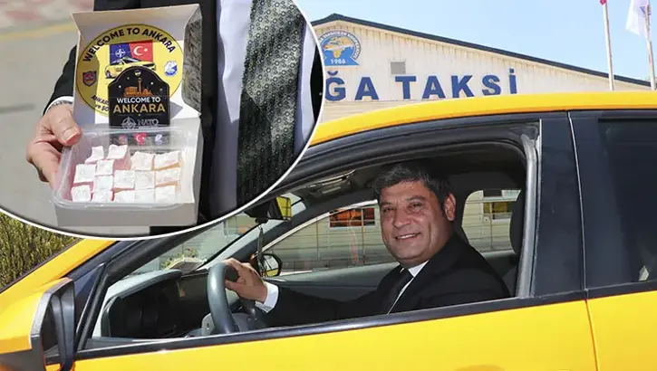 ANKARA’DA NATO ZİRVESİ ÖNCESİ TAKSİCİLERDEN ÖZEL HAZIRLIK