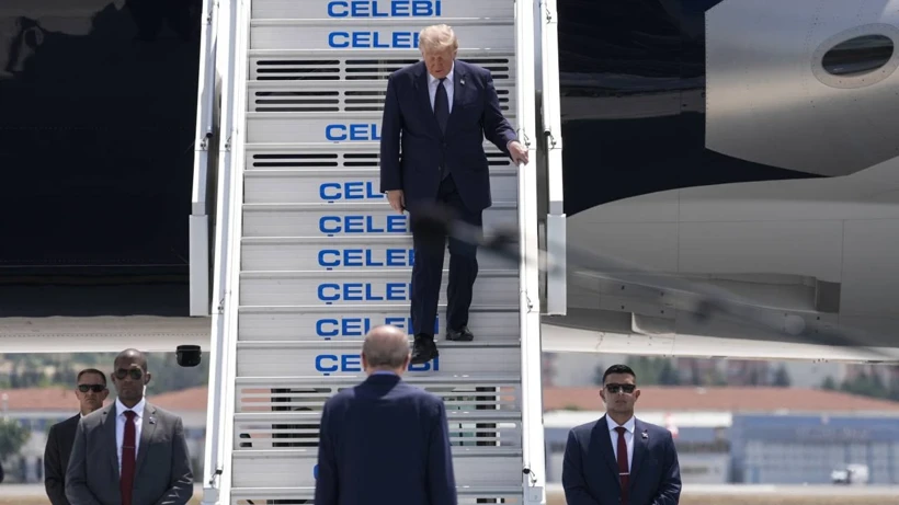 Dünyanın Gözü Ankara'da! Cumhurbaşkanı Erdoğan ABD Başkanı Trump'ı Karşıladı