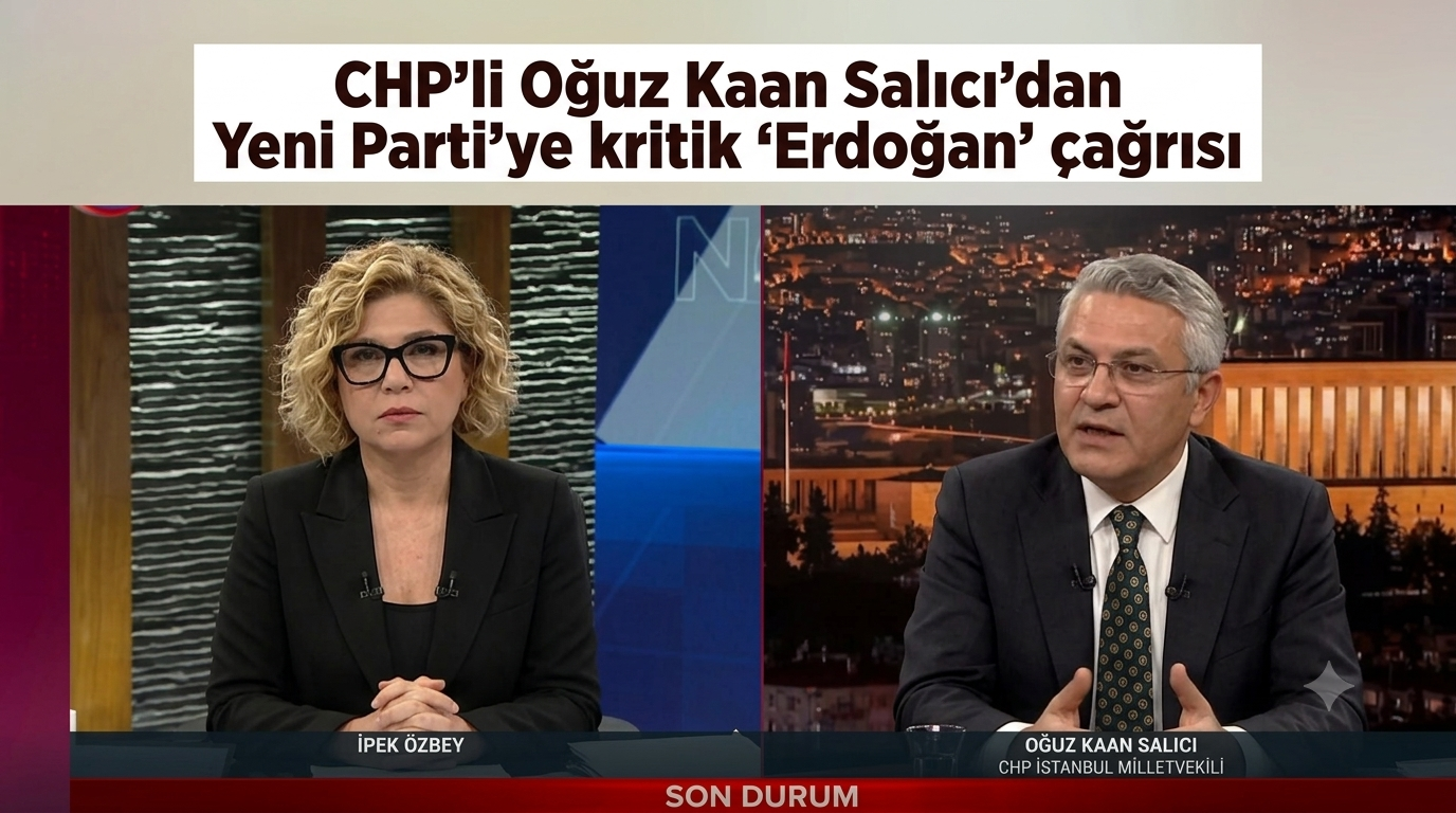 CHP'li Oğuz Kaan Salıcı'dan Yeni Parti'ye kritik 'Erdoğan' çağrısı