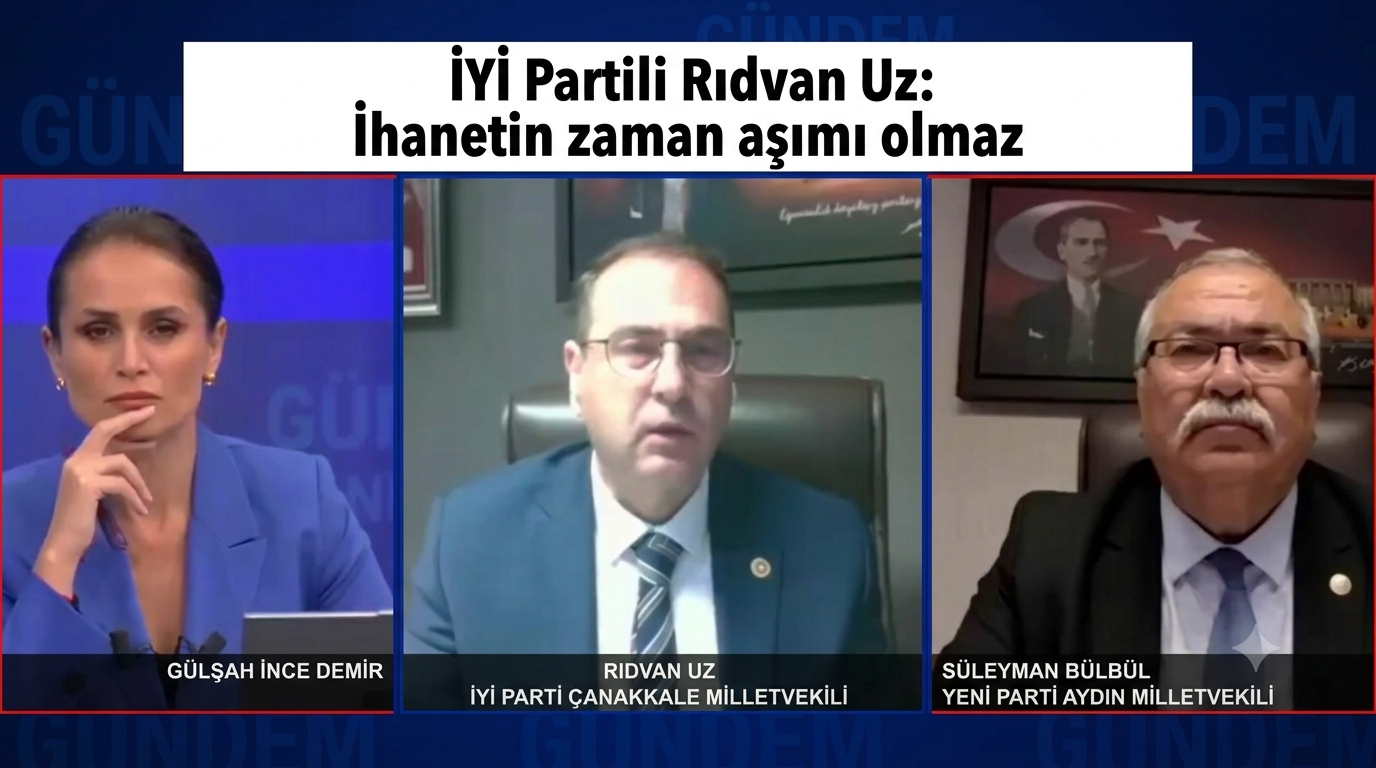 İYİ Partili Rıdvan Uz: İhanetin zaman aşımı olmaz