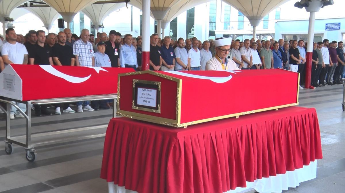 Ankara'daki Son Kore Gazilerinden Zeki Kural Son Yolculuğuna Uğurlandı