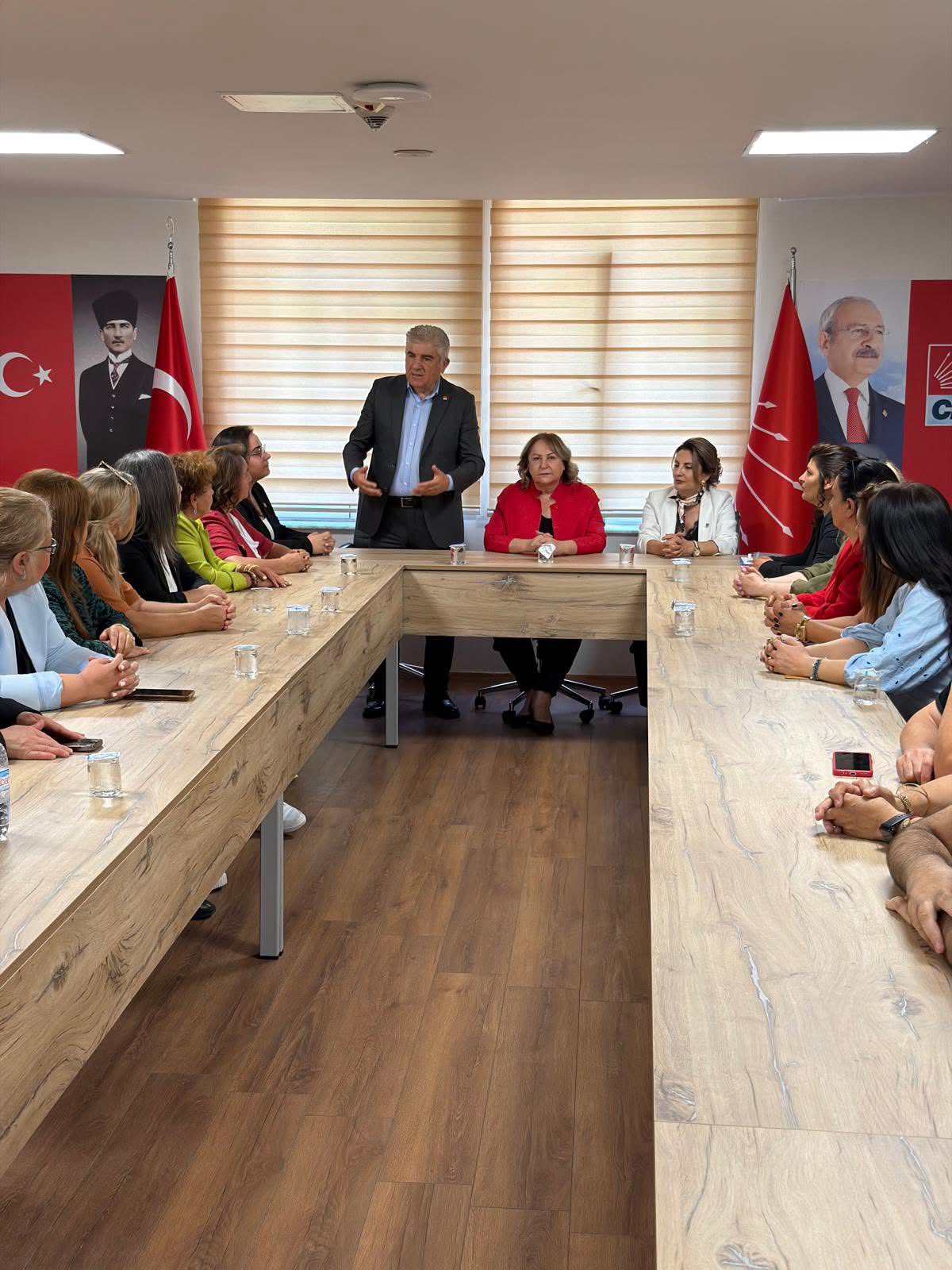 CHP ANKARA’DA KADIN ÖRGÜTLENMESİ VE DAYANIŞMA VURGUSU