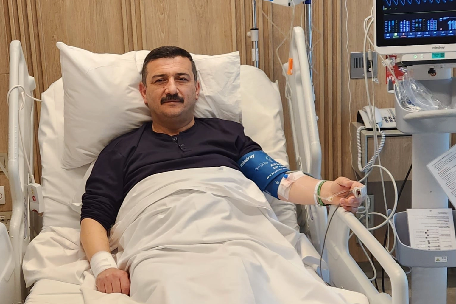 İYİ Partili Vekil Selçuk Türkoğlu Hastaneye Kaldırıldı