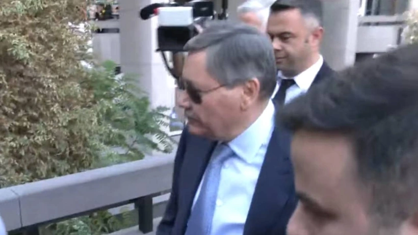 MELİH GÖKÇEK, İFADE VERMEK ÜZERE ANKARA ADLİYESİ’NE GELDİ.