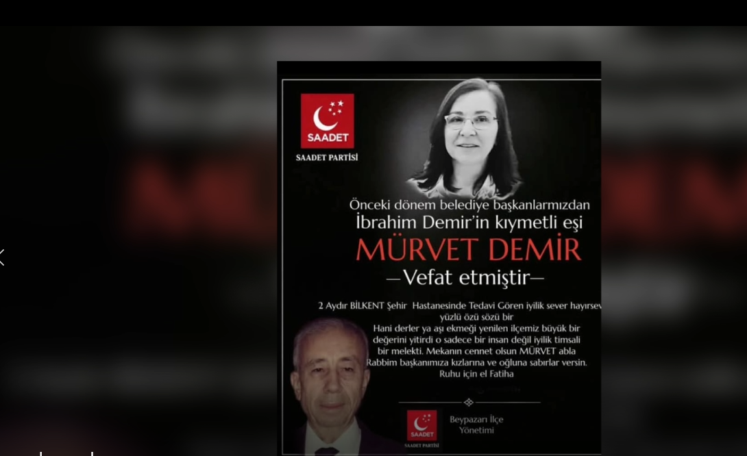 İbrahim demir’in acı kaybı