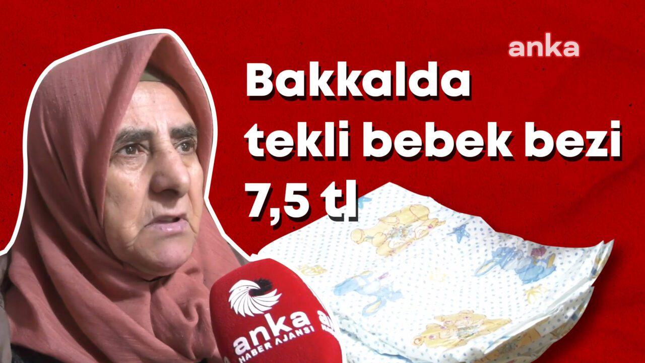 Ankara’da bebek bezini taneyle satan bakkal: Bir adet bezi 7,5 liraya satıyorum. Paket alabilen kimse yok!