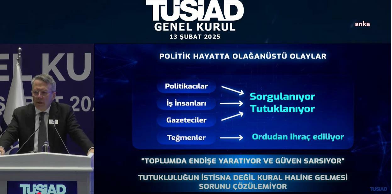 Cumhurbaşkanı Erdoğan’ın AK Parti Grup Toplantısı’ndan Sonra ‘Tüsiad’a Jet Soruşturma!’