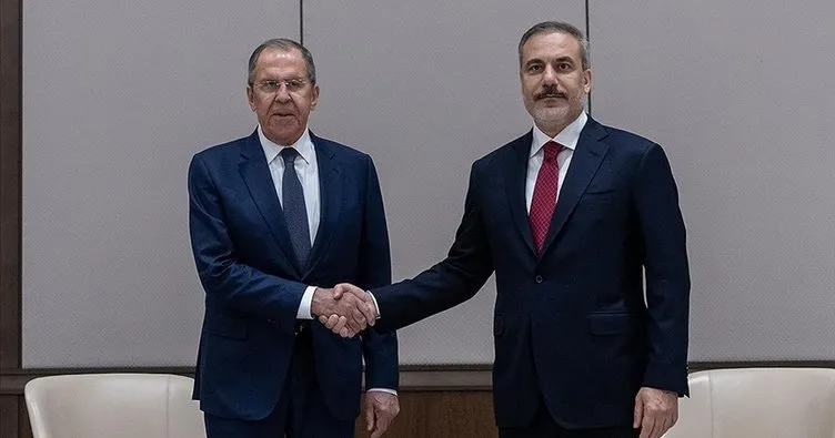 Dışişleri Bakanı Fidan, Rus mevkidaşı Lavrov ile görüştü