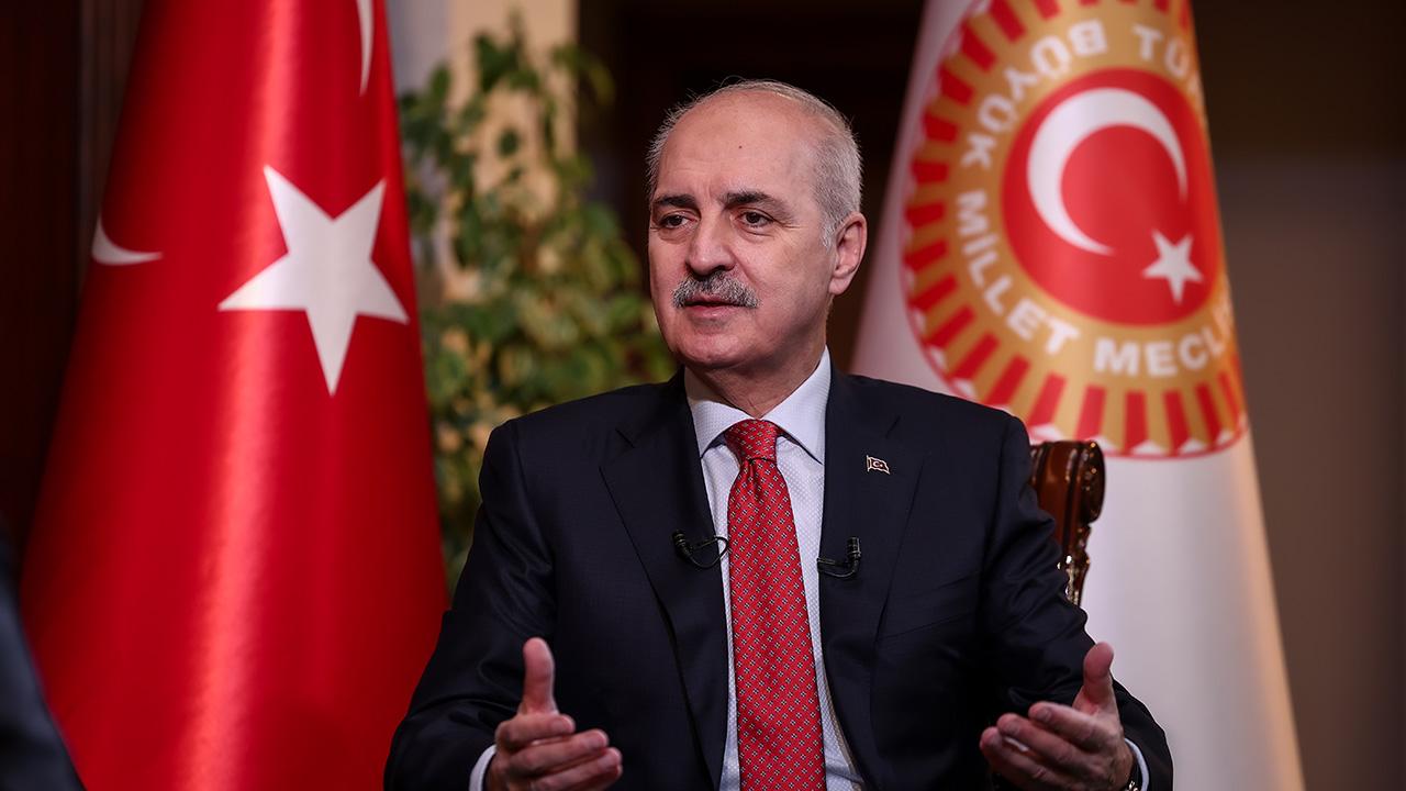 TBMM Başkanı Kurtulmuş: “Terörsüz Türkiye hedefi, TBMM’deki siyasi partilerin ortak tavrıyla çözümlenecektir”