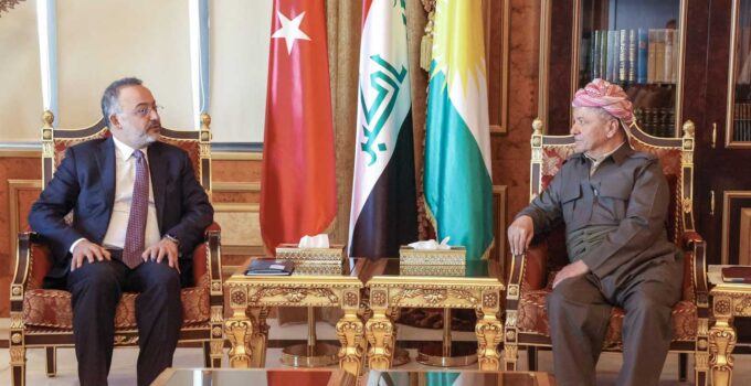 Yılmaz-Barzani görüşmesi: Her alanda işbirliği hedefi